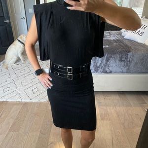 Aryn k little black dress Sz S NWT